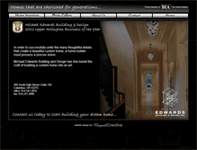Tablet Screenshot of michaeledwardsbuilding.com